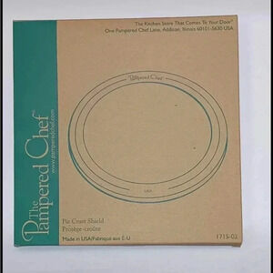 Pampered Chef NIB Pie  Crust Shield